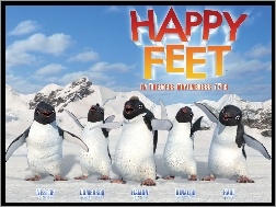 lód, Happy Feet, Tupot małych stóp, pingwiny